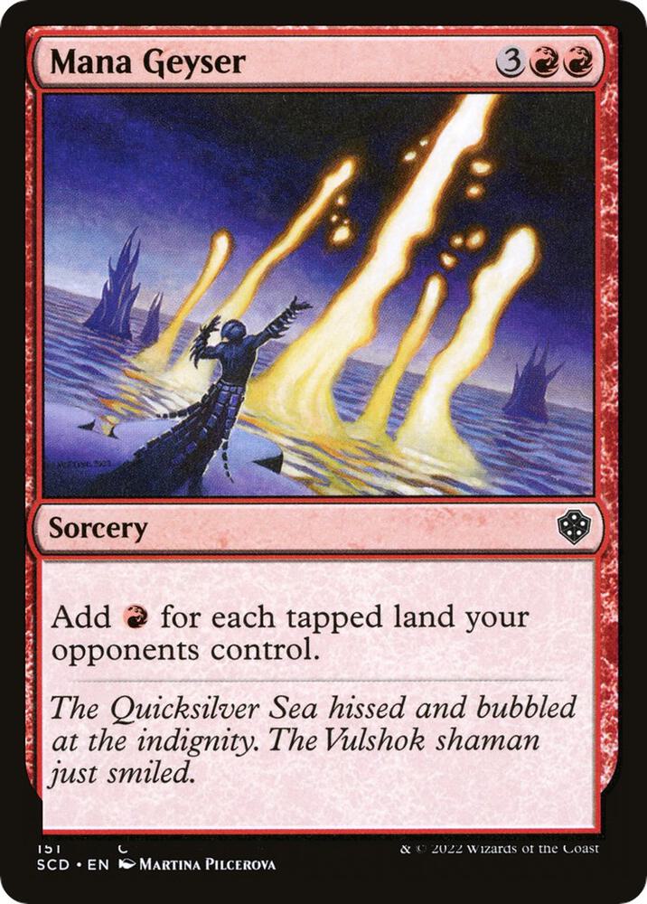 Mana Geyser (151) [Starter Commander Decks]