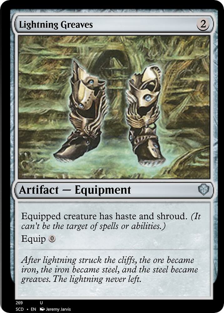 Lightning Greaves (269) [Starter Commander Decks]