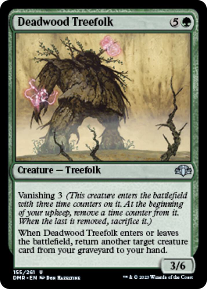 Deadwood Treefolk (155) [Dominaria Remastered]