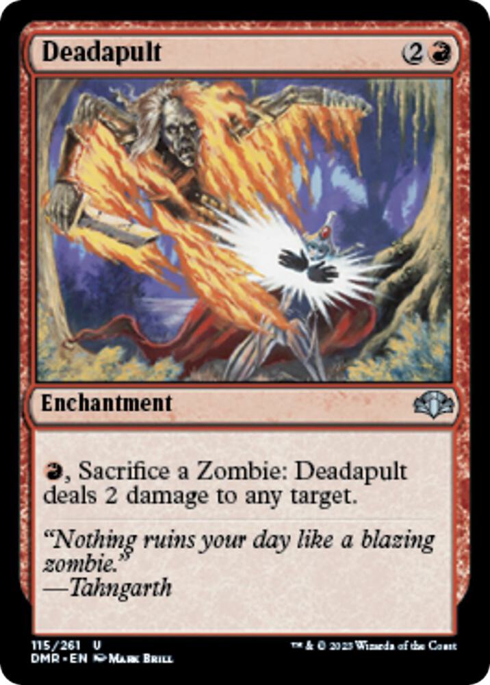 Deadapult (115) [Dominaria Remastered]