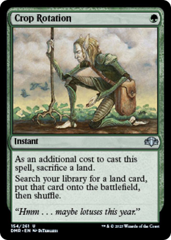 Crop Rotation (154) [Dominaria Remastered]