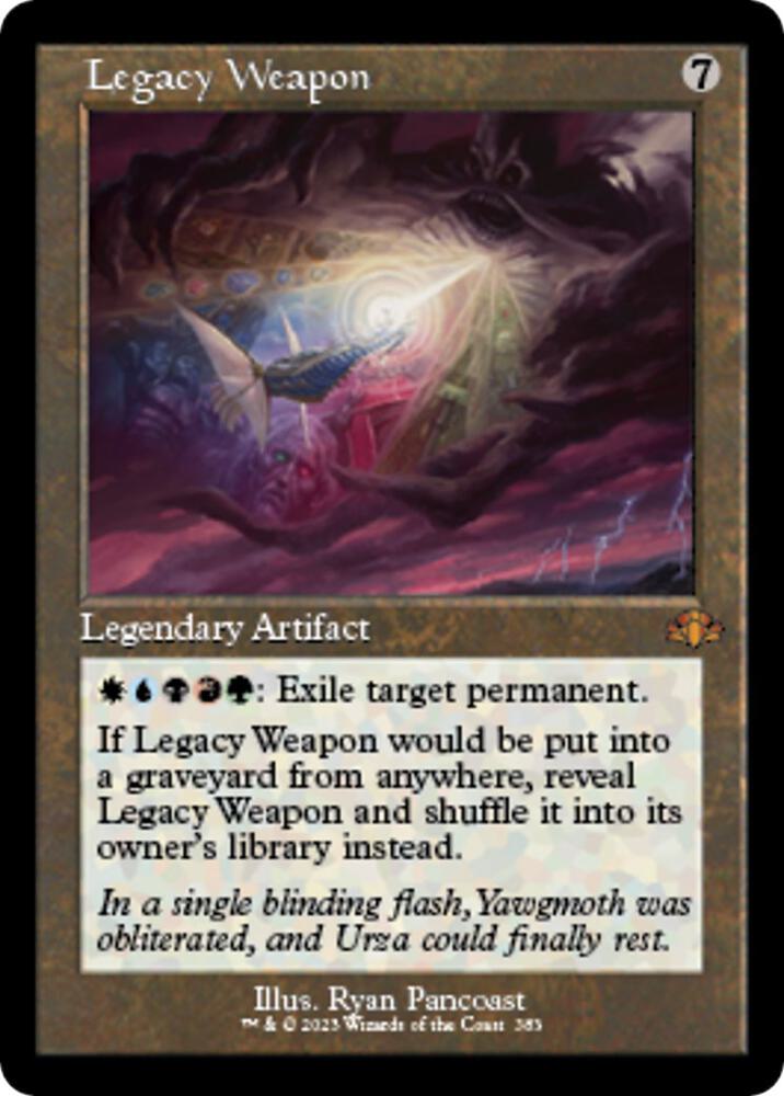 Legacy Weapon (Retro Frame) (383) [Dominaria Remastered]
