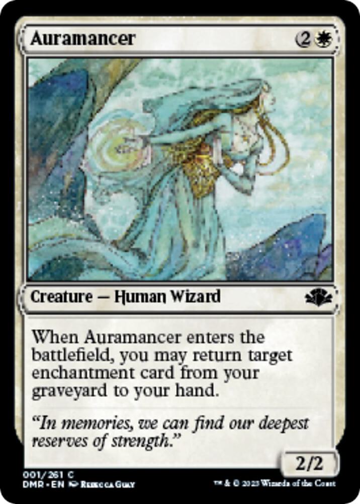 Auramancer (1) [Dominaria Remastered]