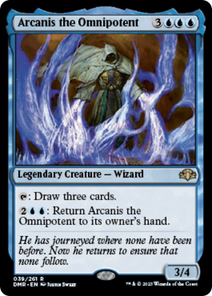 Arcanis the Omnipotent (39) [Dominaria Remastered]