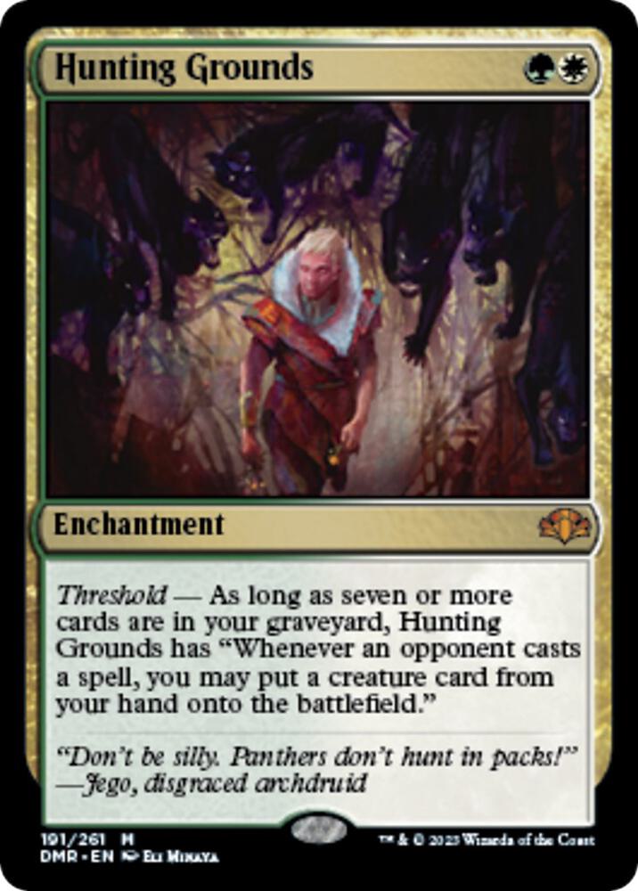 Hunting Grounds (191) [Dominaria Remastered]