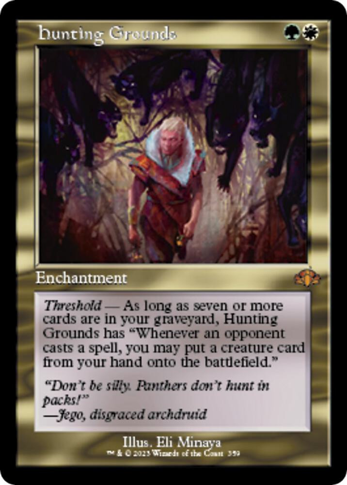 Hunting Grounds (Retro Frame) (359) [Dominaria Remastered]