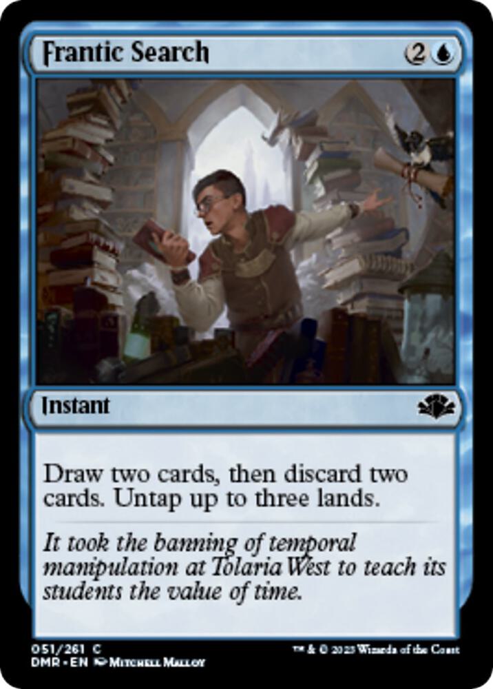 Frantic Search (51) [Dominaria Remastered]