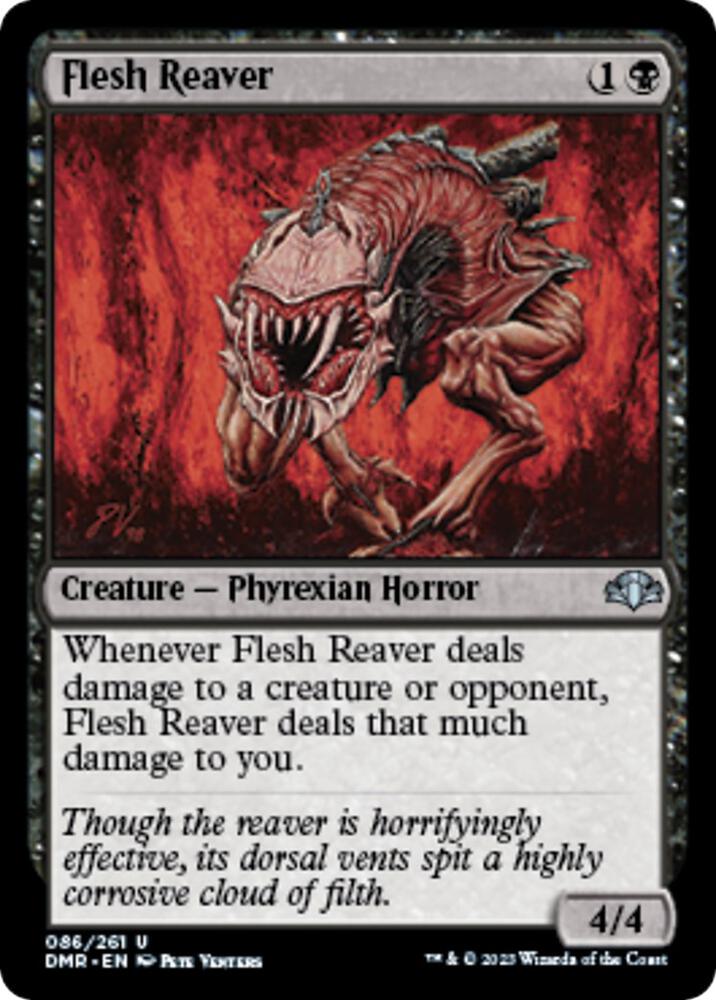 Flesh Reaver (86) [Dominaria Remastered]