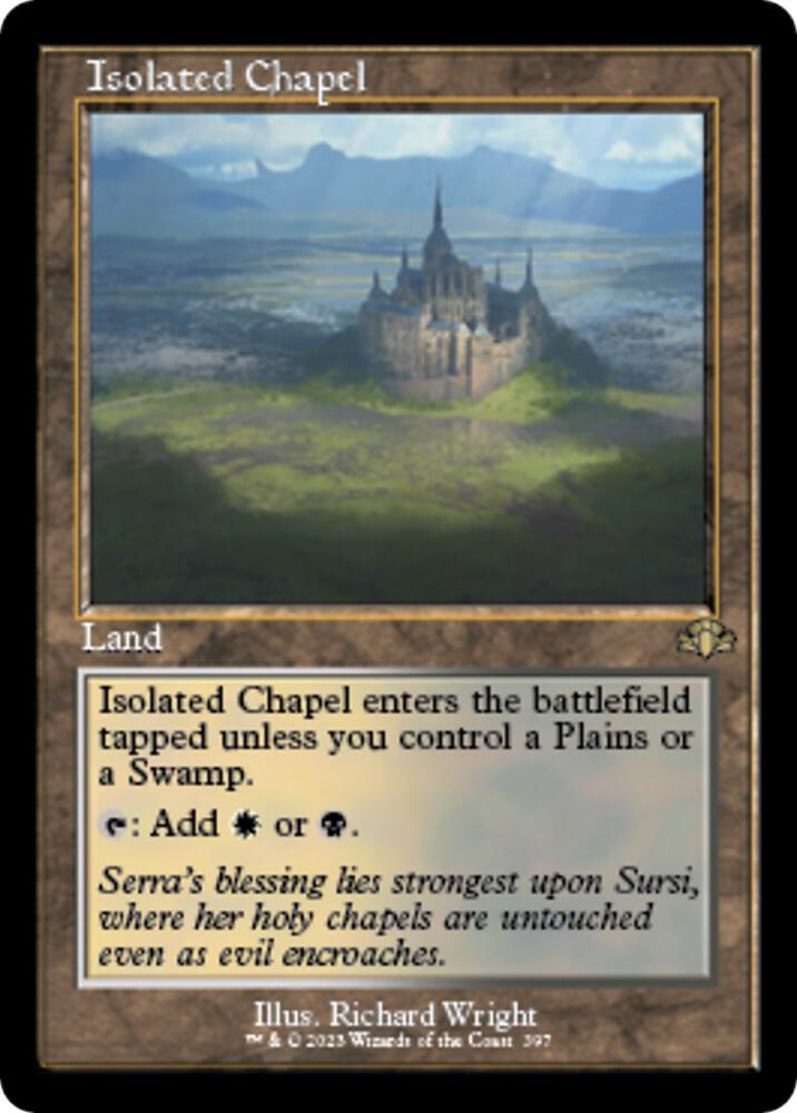 Isolated Chapel (Retro Frame) (397) [Dominaria Remastered]