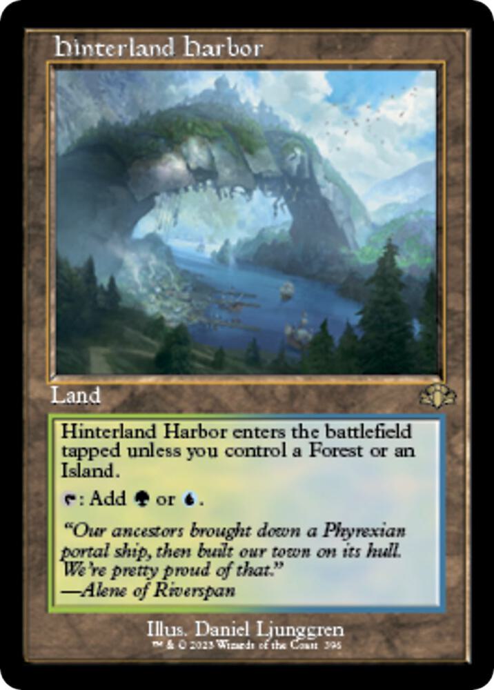 Hinterland Harbor (Retro Frame) (396) [Dominaria Remastered]