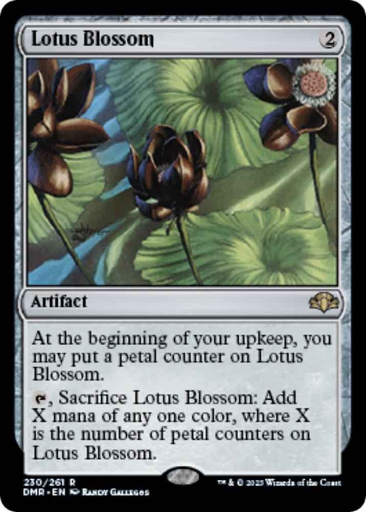 Lotus Blossom (230) [Dominaria Remastered]