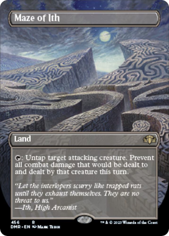 Maze of Ith (Borderless) (456) [Dominaria Remastered] [Borderless]
