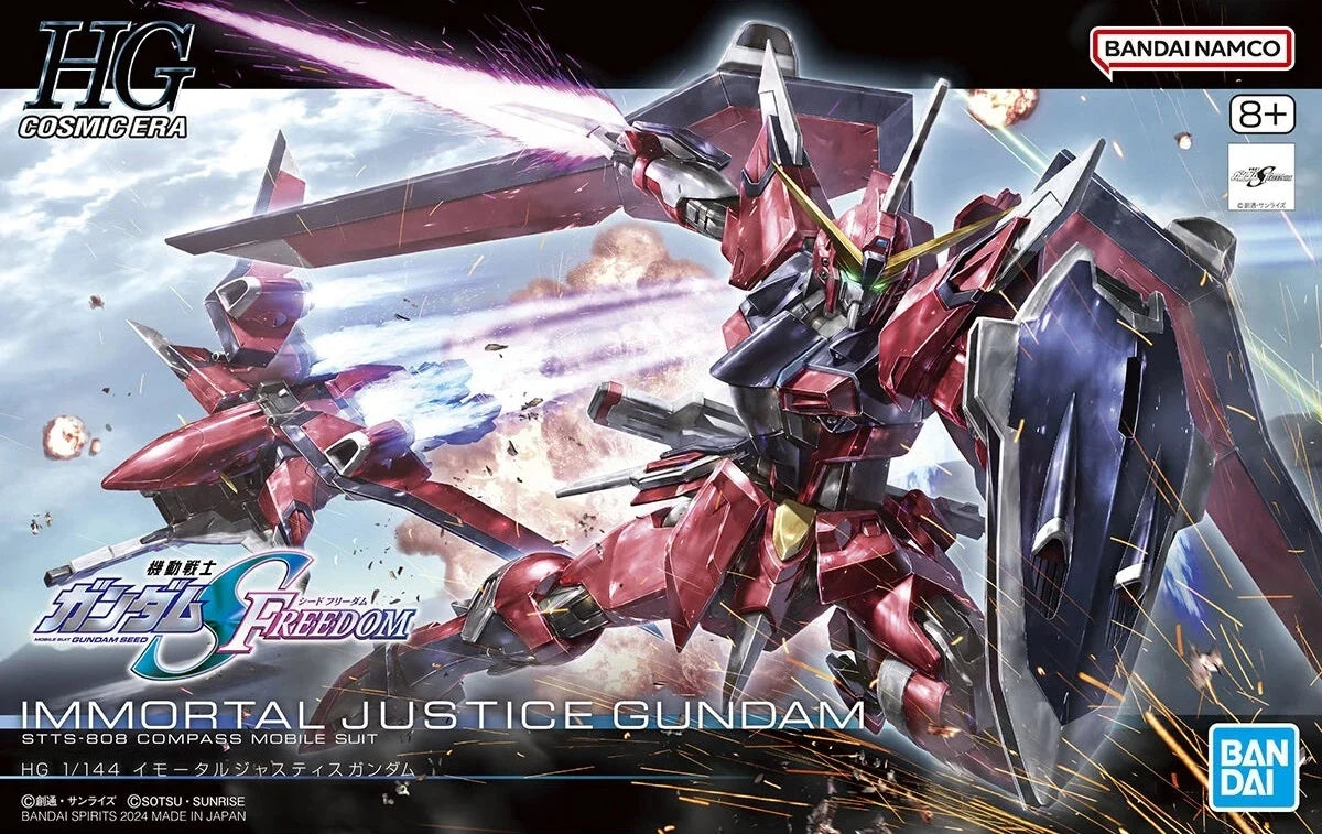 HG 1/144 Immortal Justice Gundam STTS-808 Compass Mobile Suit