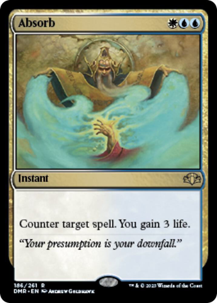 Absorb (186) [Dominaria Remastered]