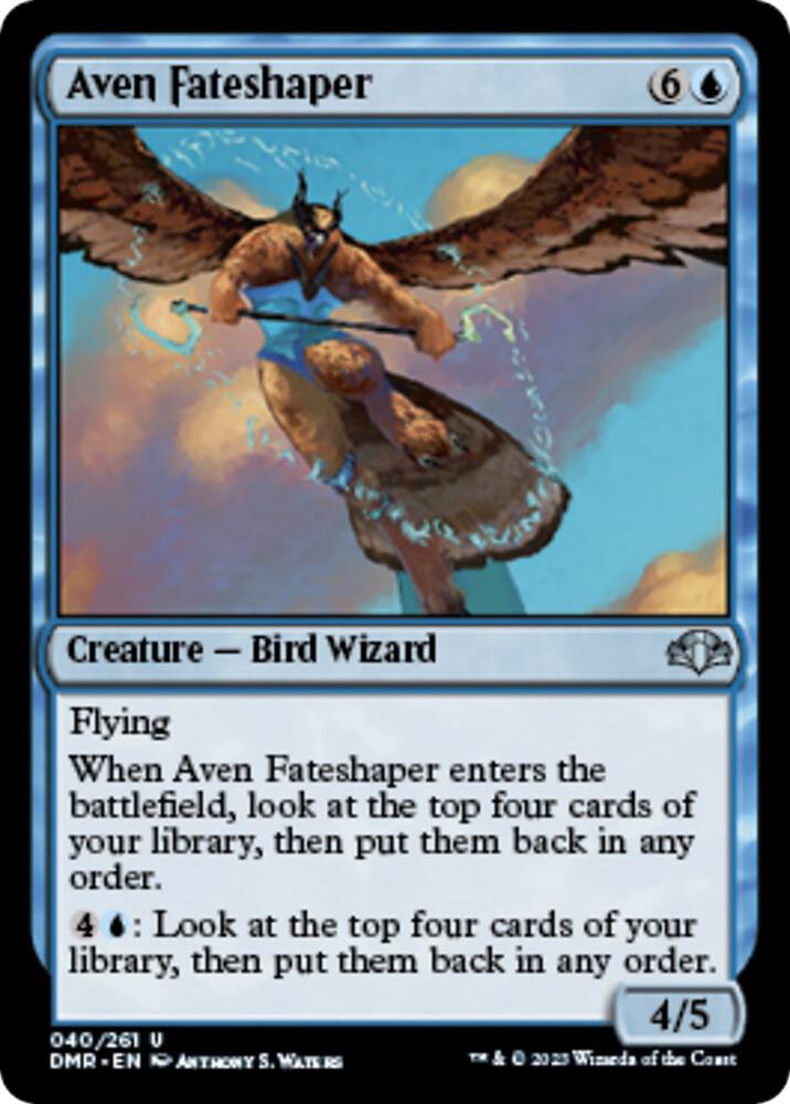 Aven Fateshaper (40) [Dominaria Remastered]