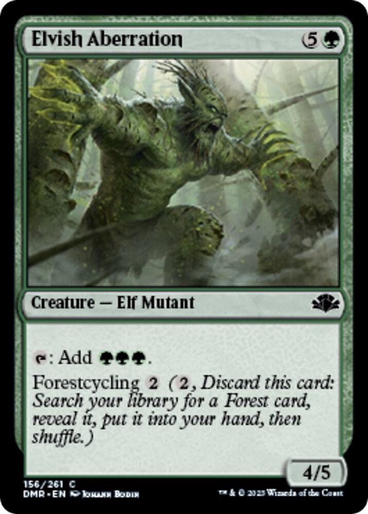 Elvish Aberration (156) [Dominaria Remastered]