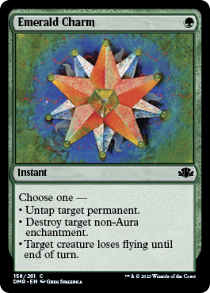 Emerald Charm (158) [Dominaria Remastered]