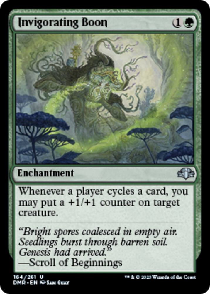 Invigorating Boon (164) [Dominaria Remastered]