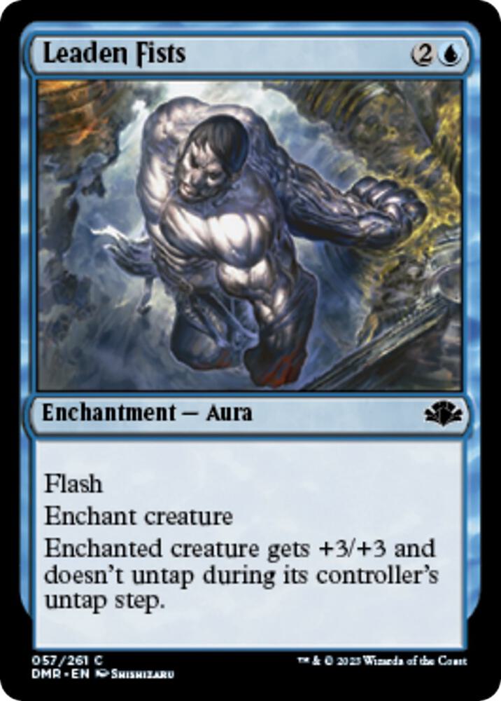 Leaden Fists (57) [Dominaria Remastered]
