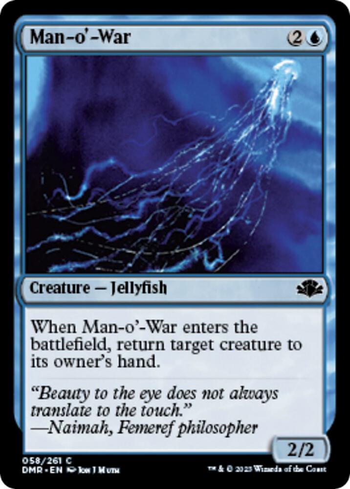 Man-o'-War (58) [Dominaria Remastered]