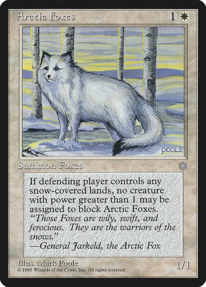 Arctic Foxes (2) [Ice Age]