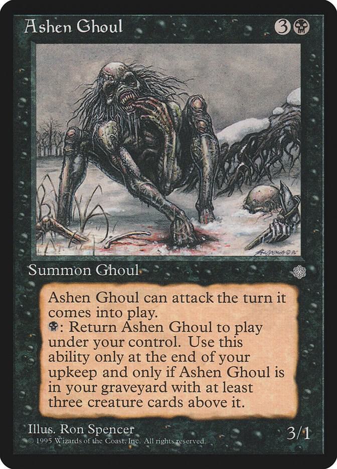 Ashen Ghoul (114) [Ice Age]