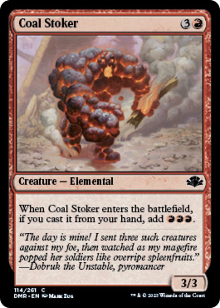 Coal Stoker (114) [Dominaria Remastered]