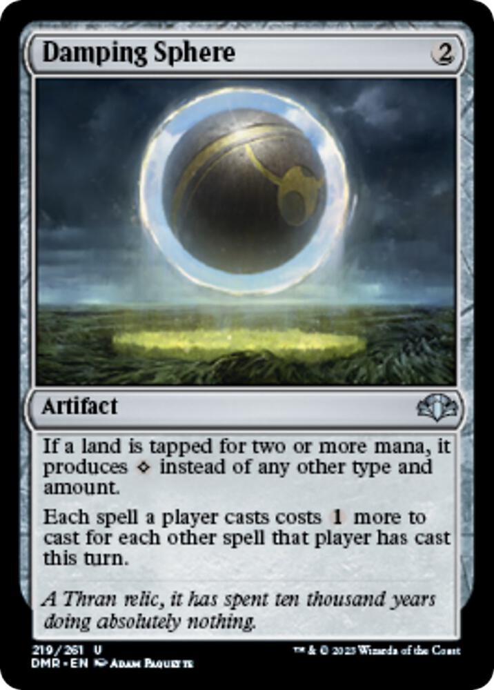 Damping Sphere (219) [Dominaria Remastered]