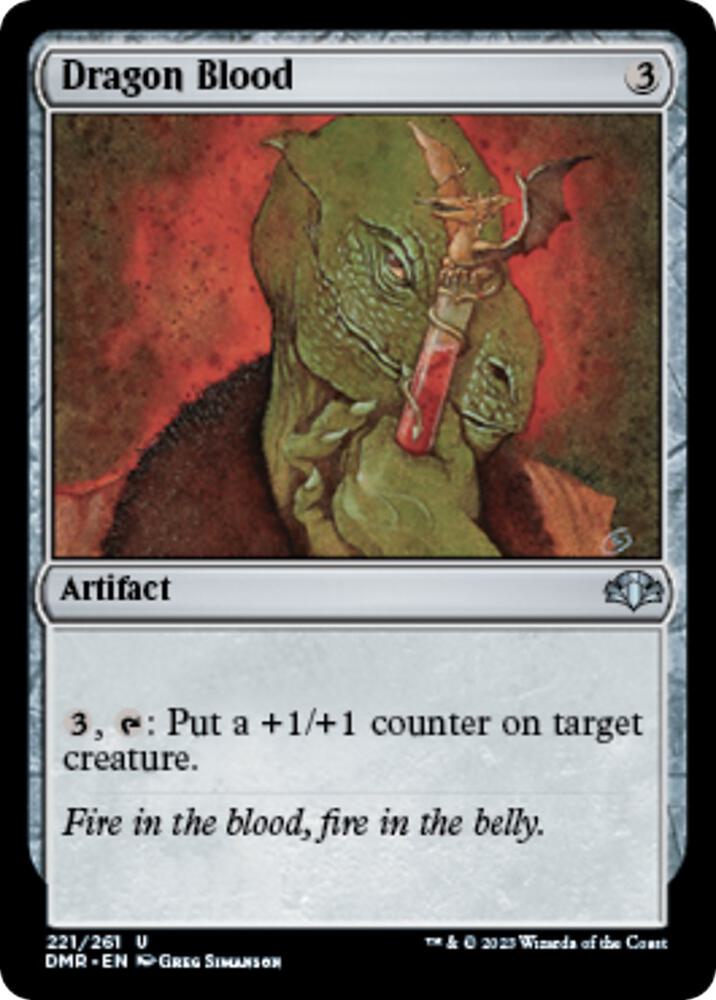 Dragon Blood (221) [Dominaria Remastered]