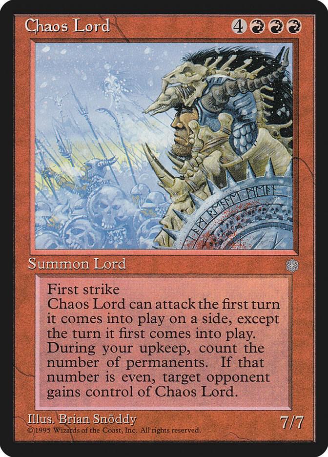 Chaos Lord (178) [Ice Age]