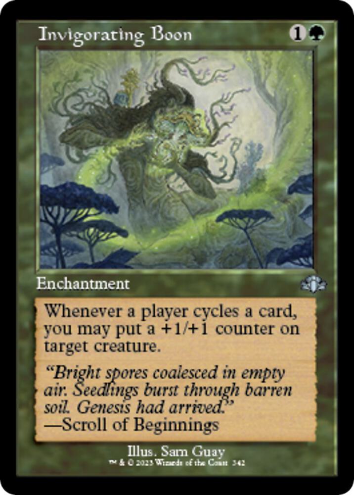 Invigorating Boon (Retro Frame) (342) [Dominaria Remastered]