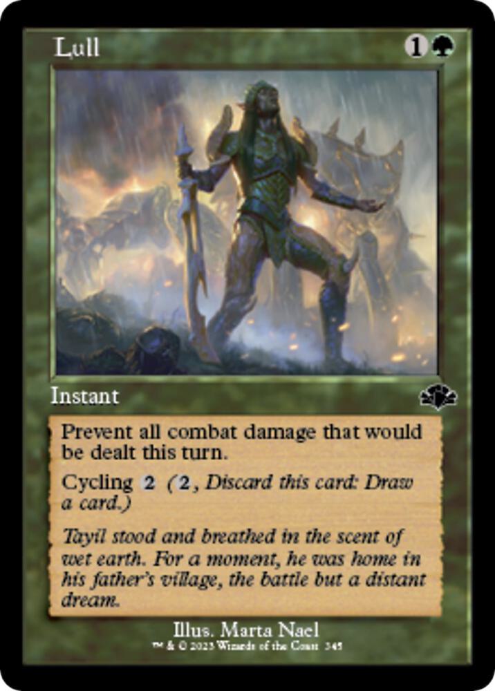 Lull (Retro Frame) (345) [Dominaria Remastered]