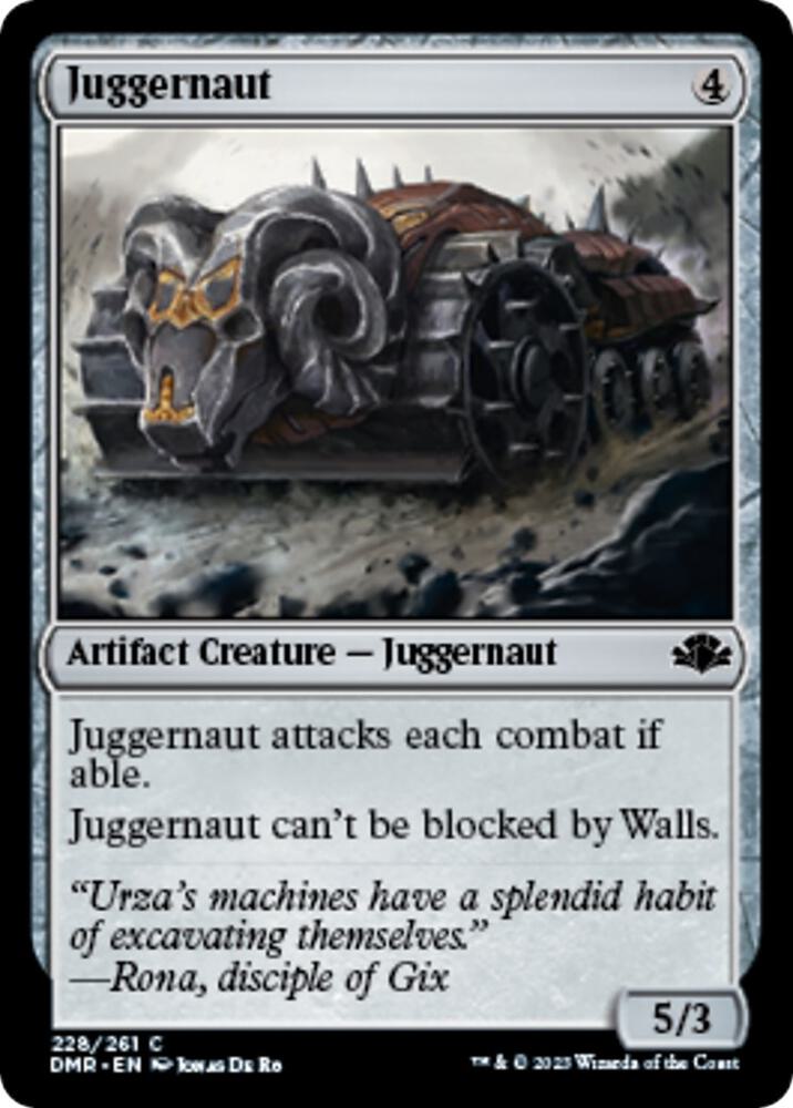 Juggernaut (228) [Dominaria Remastered]