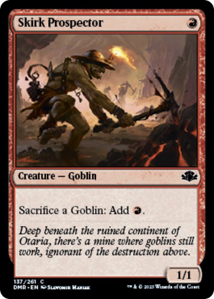 Skirk Prospector (137) [Dominaria Remastered]