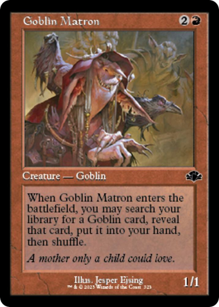 Goblin Matron (Retro Frame) (323) [Dominaria Remastered]