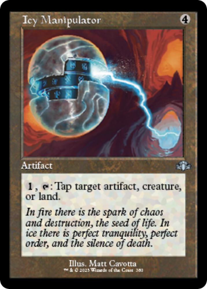 Icy Manipulator (Retro Frame) (380) [Dominaria Remastered]