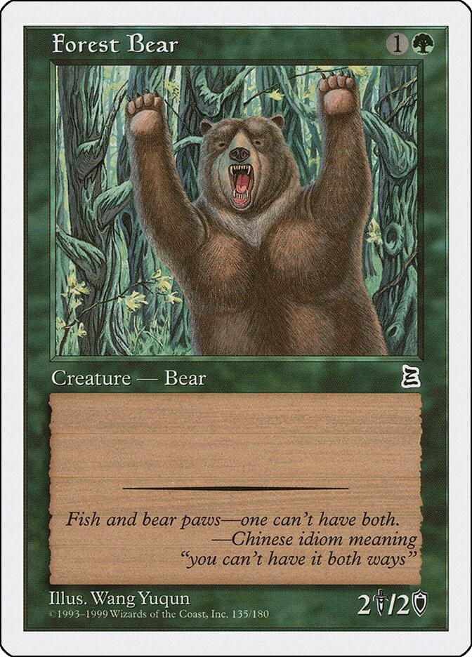 Forest Bear (135) [Portal Three Kingdoms]