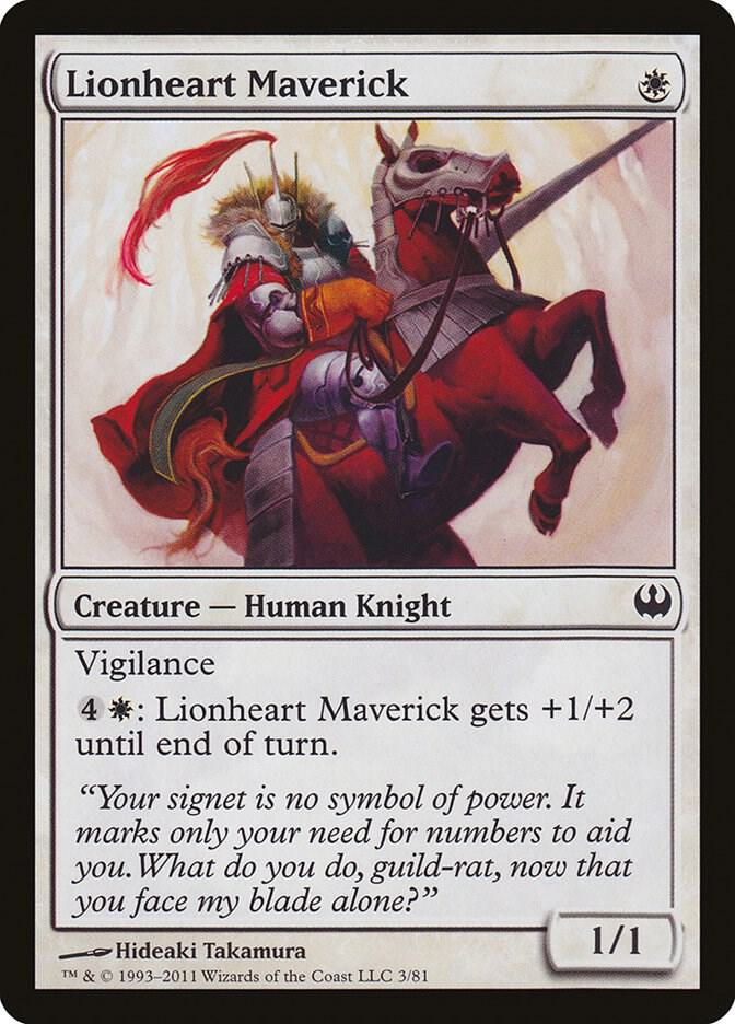 Lionheart Maverick (3) [Duel Decks: Knights vs. Dragons]