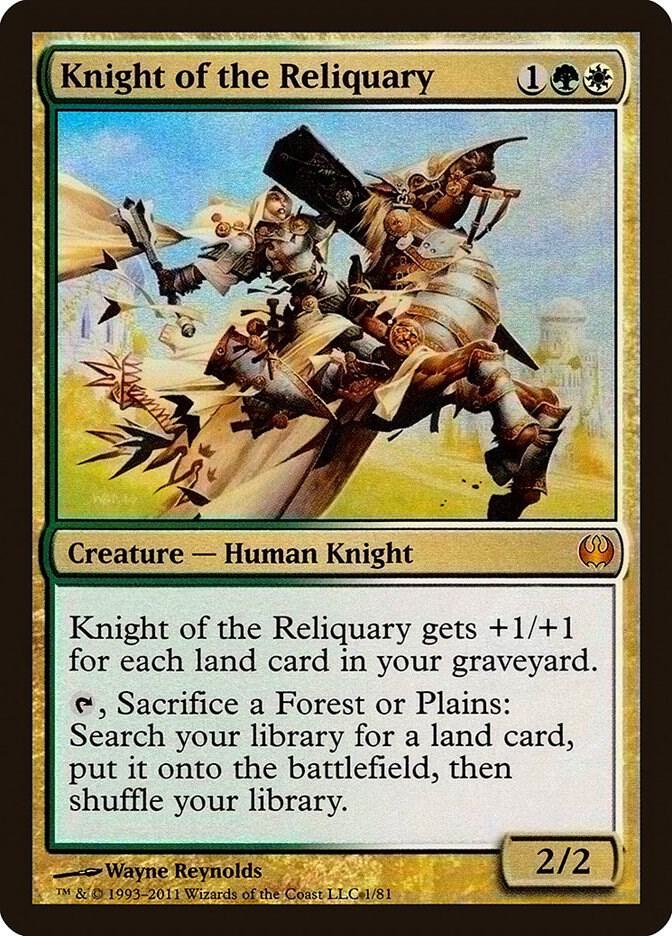 Knight of the Reliquary (1) [Duel Decks: Knights vs. Dragons]