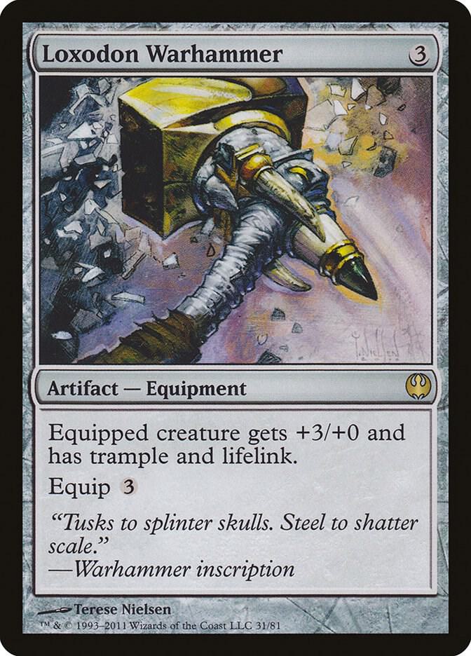 Loxodon Warhammer (31) [Duel Decks: Knights vs. Dragons]
