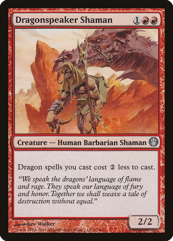 Dragonspeaker Shaman (53) [Duel Decks: Knights vs. Dragons]