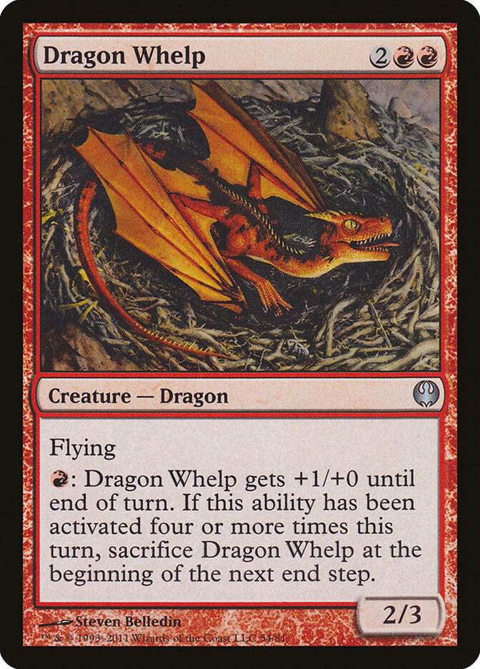 Dragon Whelp (54) [Duel Decks: Knights vs. Dragons]
