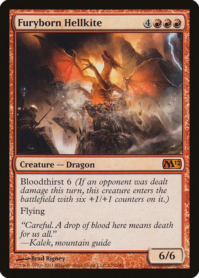 Furyborn Hellkite (135) [Magic 2012]