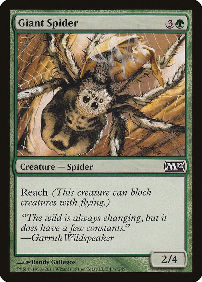 Giant Spider (177) [Magic 2012]