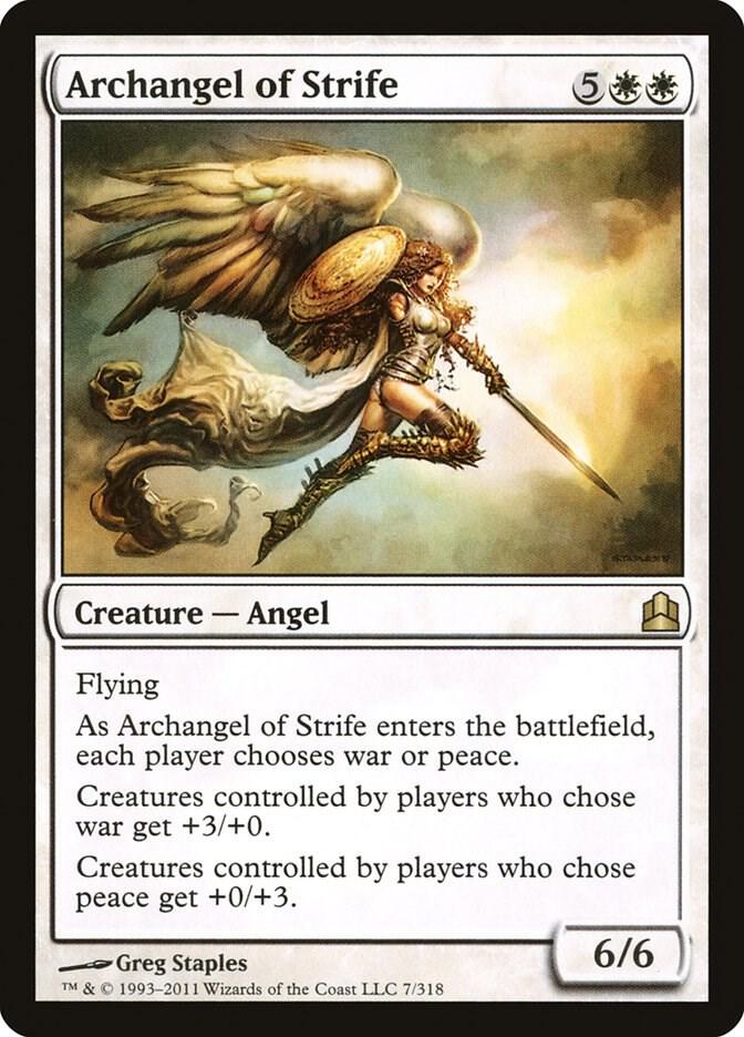 Archangel of Strife (7) [Commander]