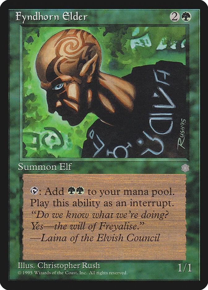 Fyndhorn Elder (131) [Ice Age]