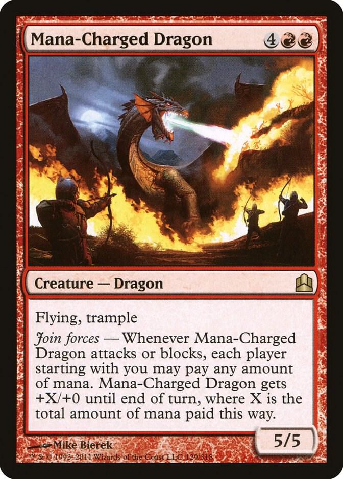 Mana-Charged Dragon (129) [Commander]