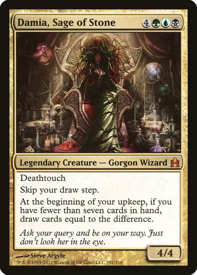 Damia, Sage of Stone (191) [Commander]