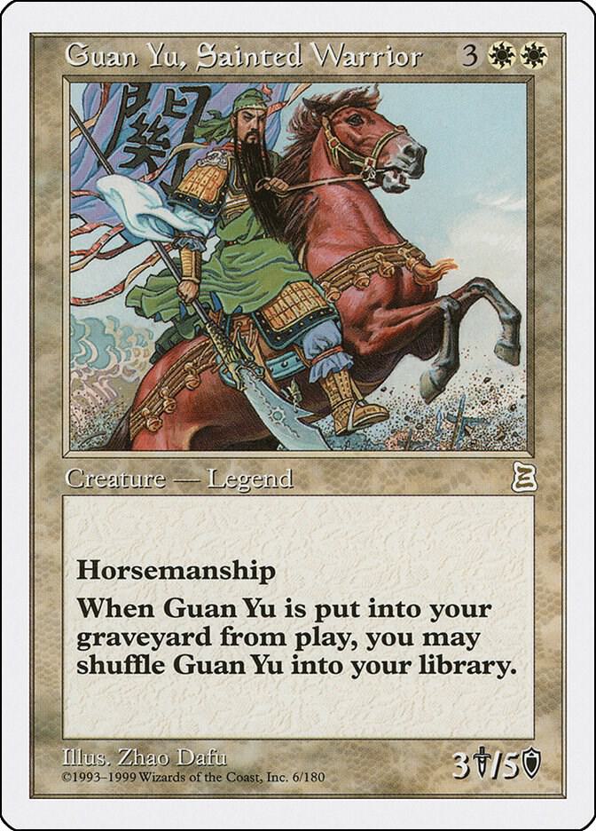 Guan Yu, Sainted Warrior (6) [Portal Three Kingdoms]