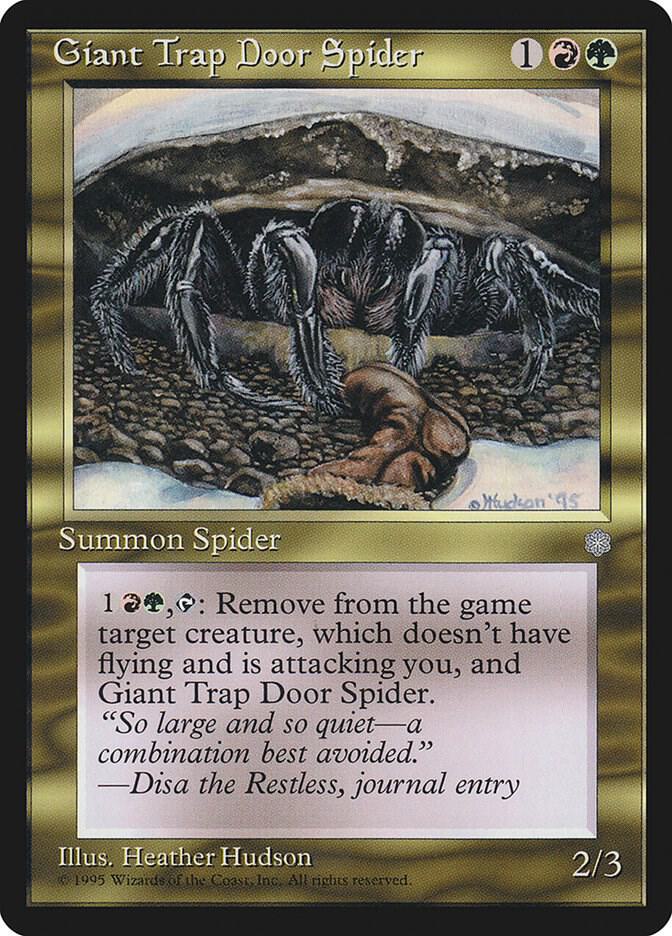 Giant Trap Door Spider (293) [Ice Age]